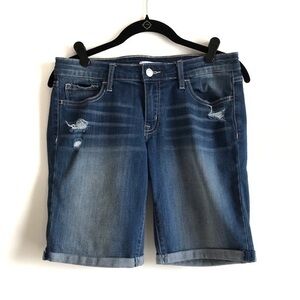 Boutique Klique B. Bermuda Jean Shorts size 28